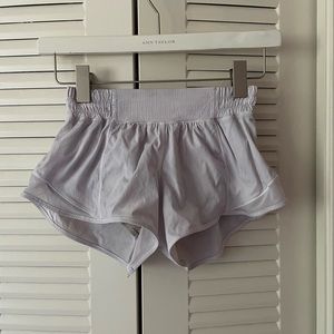 White LuluLemon shorts (SOLD on other app)